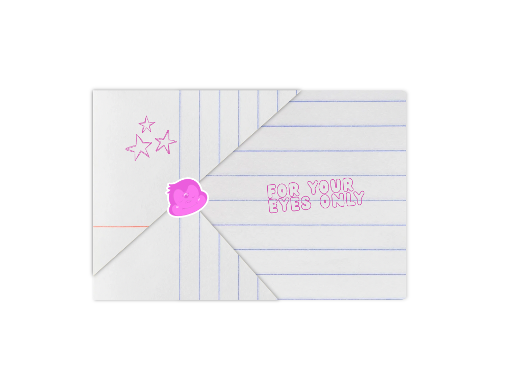 a note for your eyes only