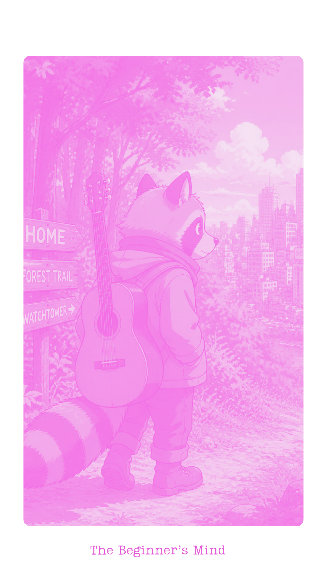 The Magical Fox Raccoon Tarot
