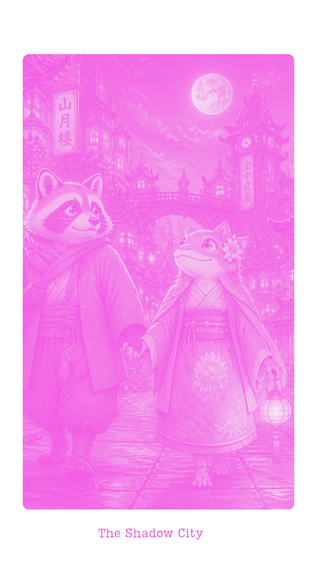 The Magical Fox Raccoon Tarot